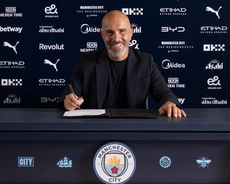 Manchester City pay Chelsea £17m in compensation and confirm Enzo Maresca as manager | Manchester City | The Guardian